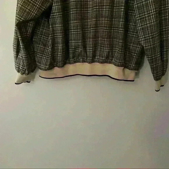 Greg Norman Golf Pullover Windbreaker Plaid Size XXL - Picture 4 of 6